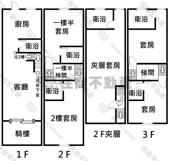 文中街 格局圖