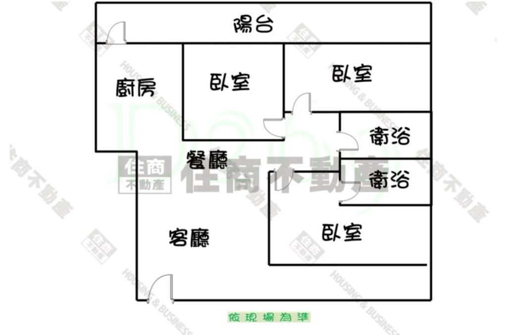 瑞祥公寓 格局圖