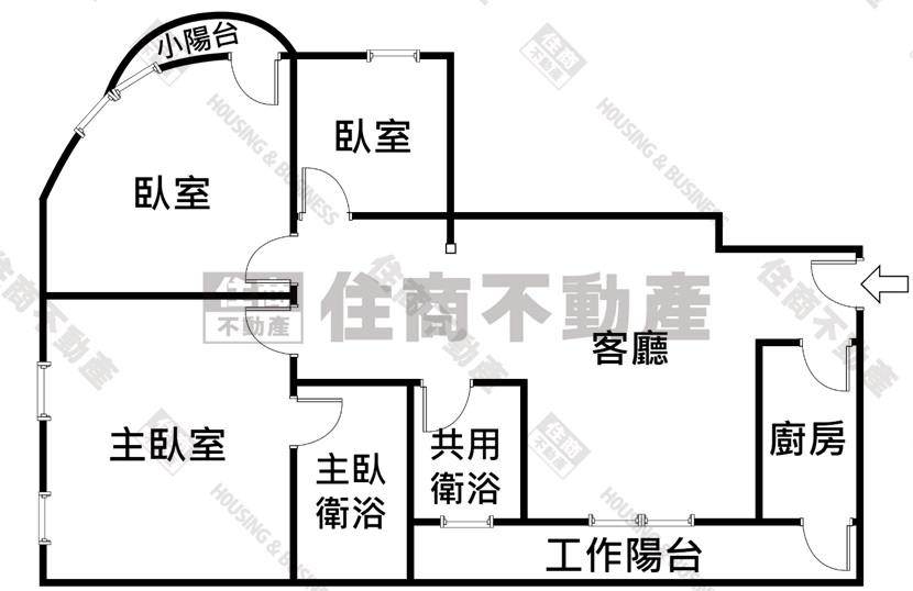 草衙公寓 格局圖